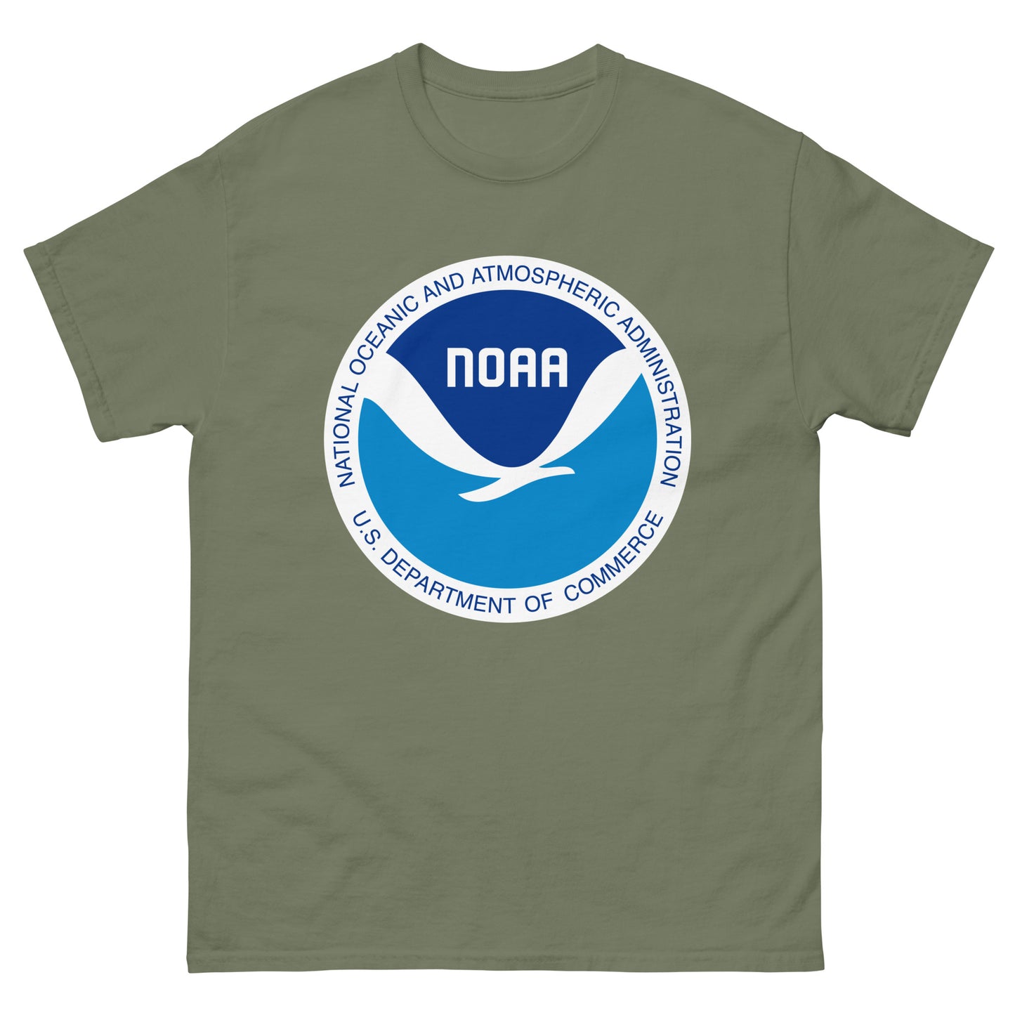 NOAA Big Emblem On Front Shirt