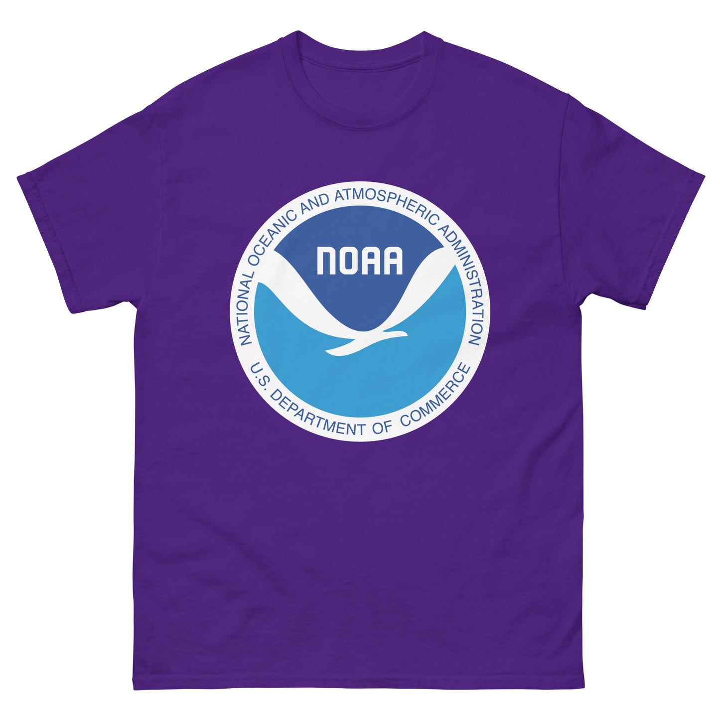 NOAA Big Emblem On Front Shirt