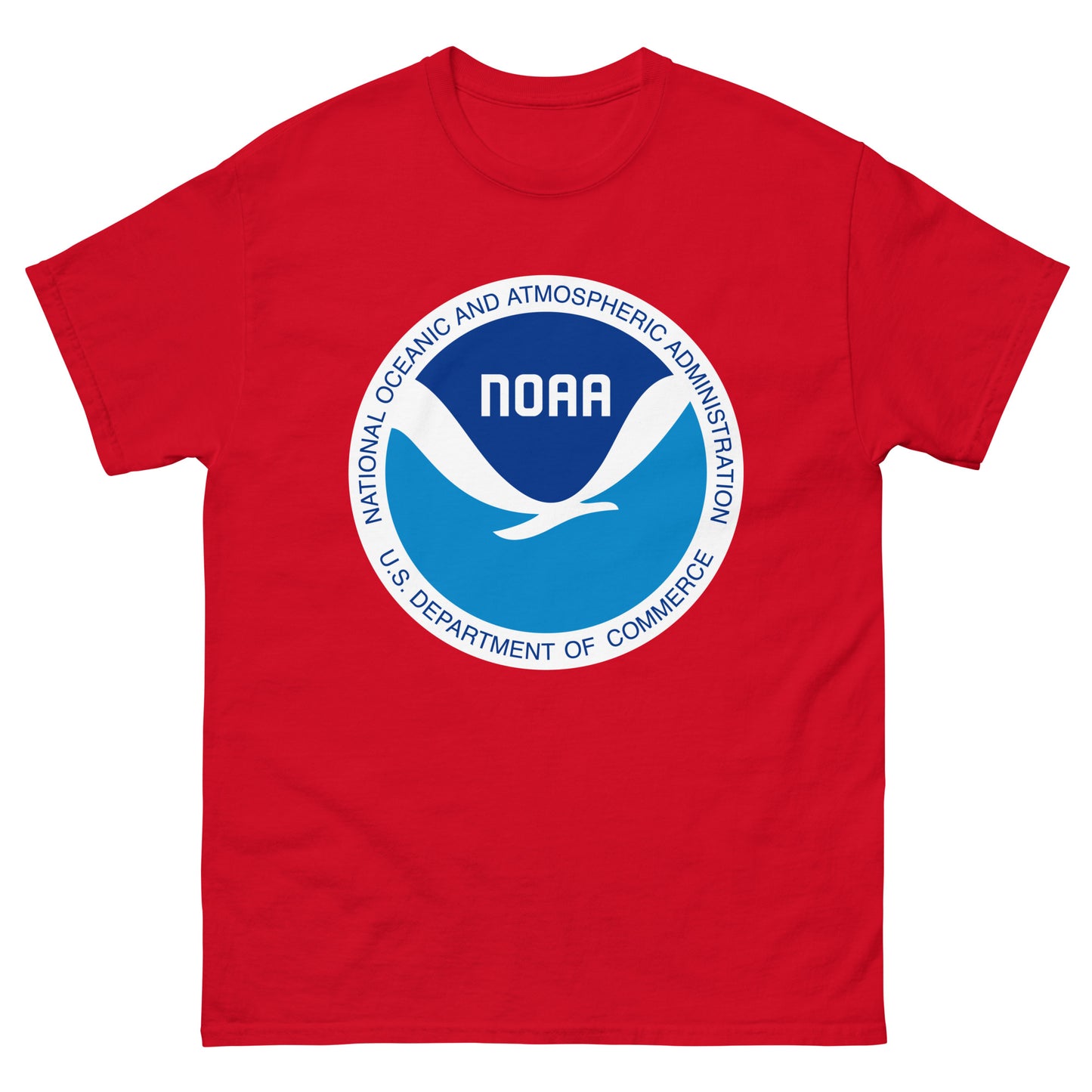 NOAA Big Emblem On Front Shirt